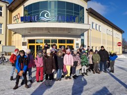 Szkolne zimowisko w Serpelicach nad Bugiem